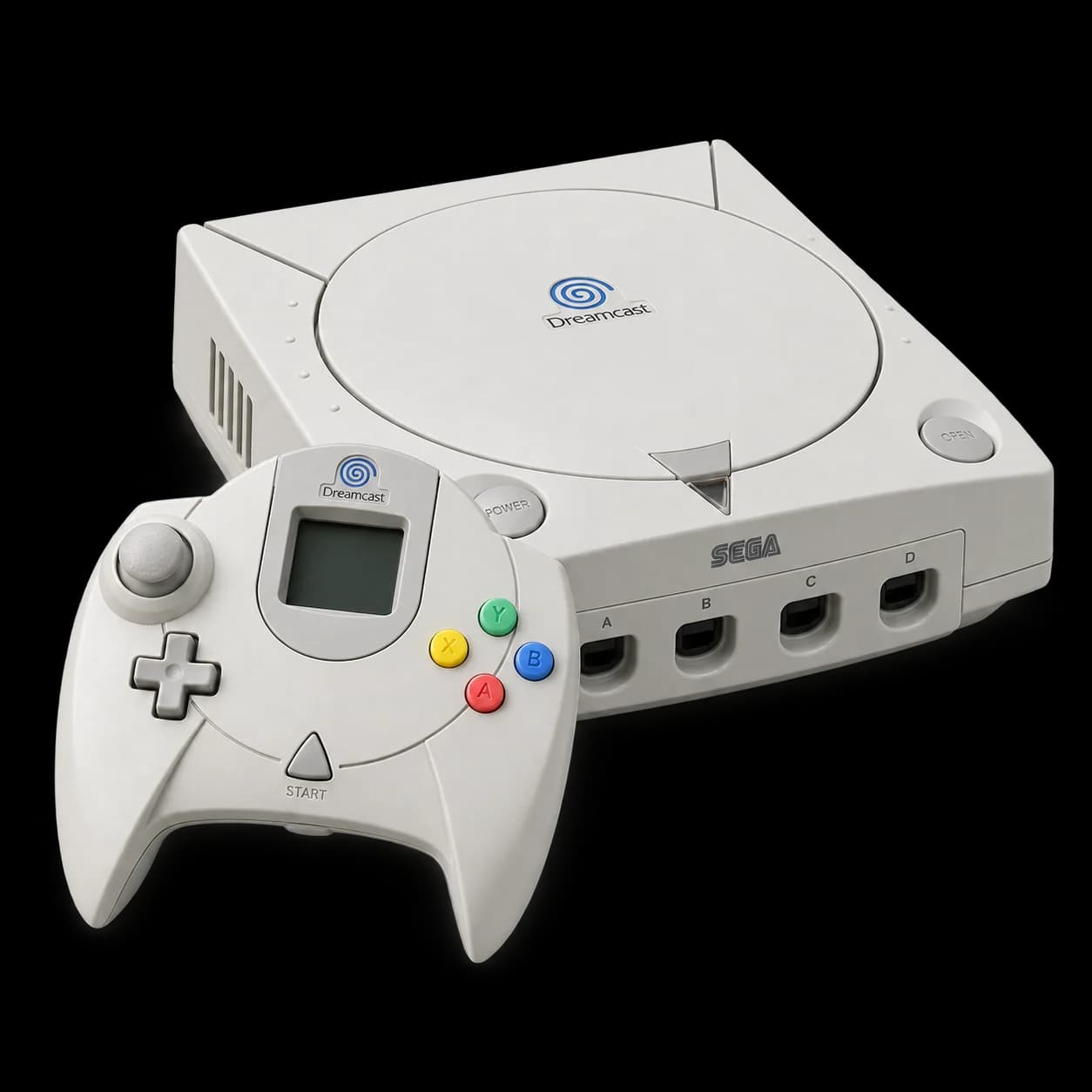 Sega Dreamcast — AI-generated illustration
