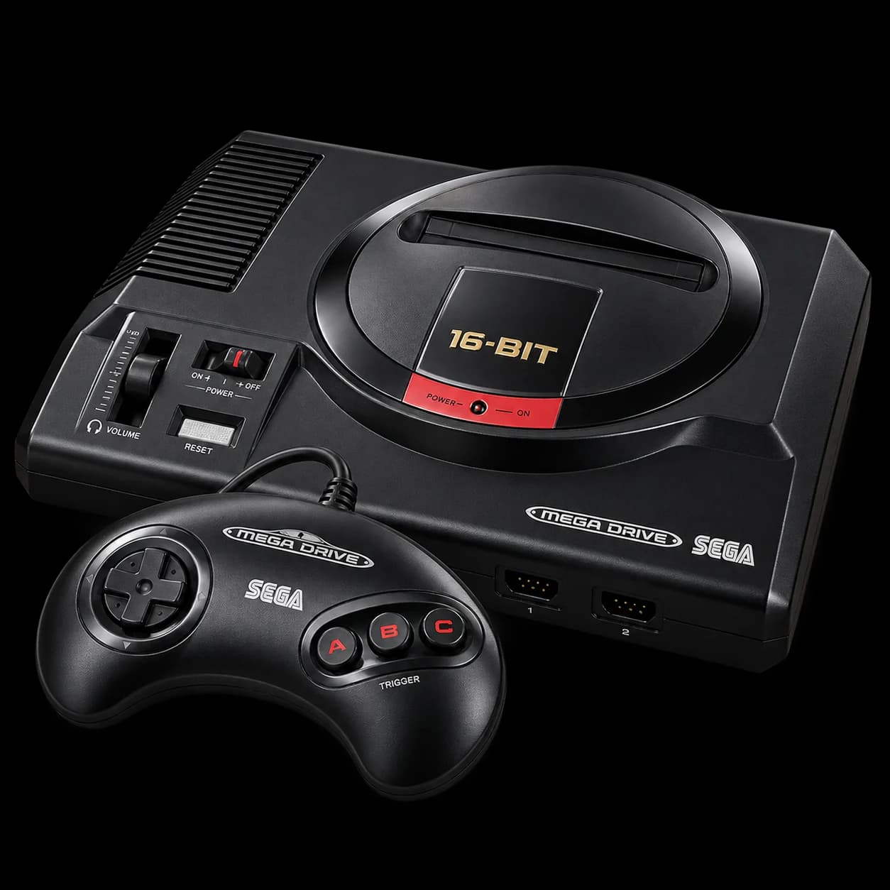 Sega Mega Drive — AI-generated illustration