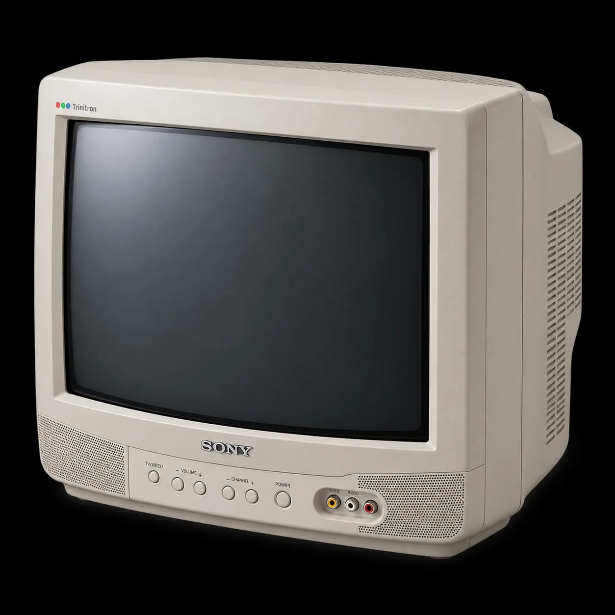 Sony Trinitron CRT Television — AI-generated illustration
