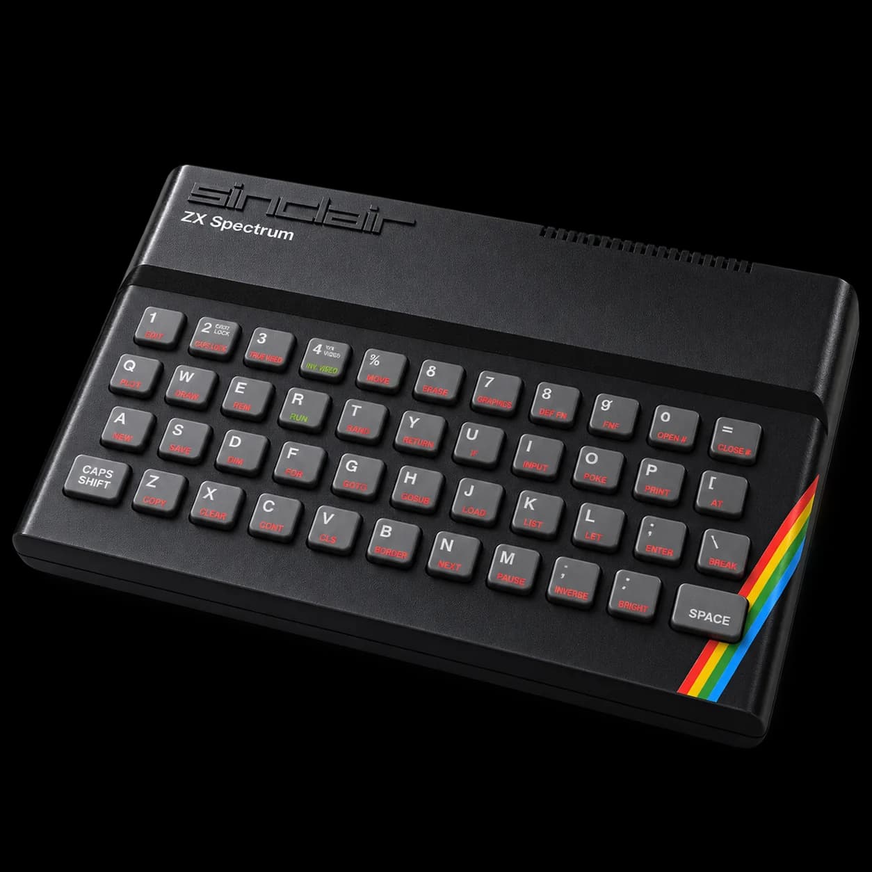 Sinclair ZX Spectrum — AI-generated illustration